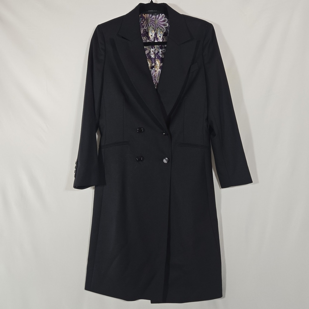 Indochino Long Blazer/ Duster | Wool Cashmere | Aprox Women's Size L 12 - 14